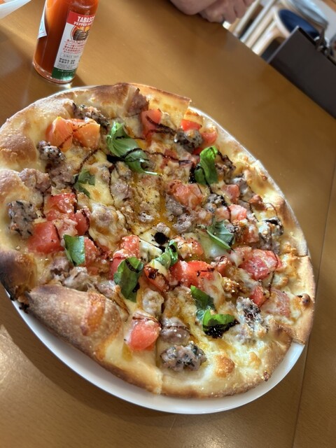 手作りピッツァ